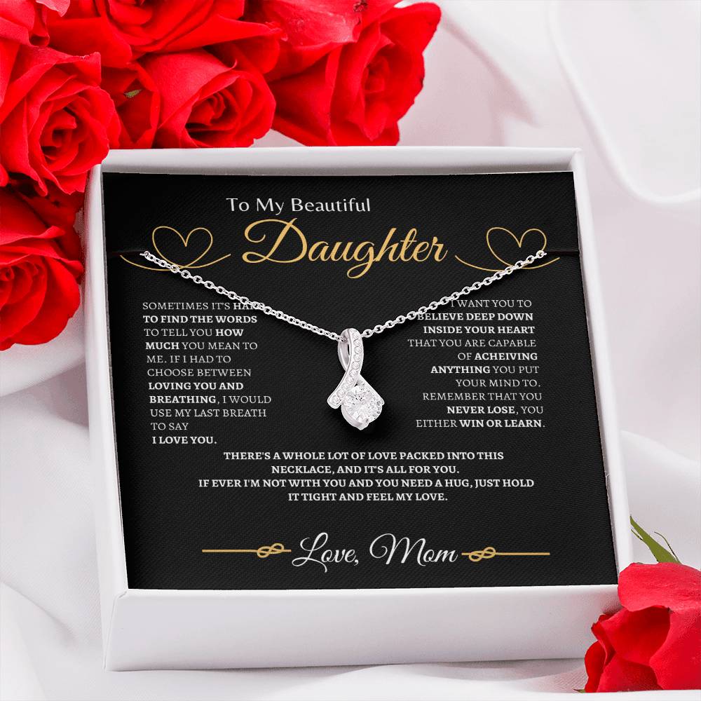 My Beautiful Daughter | Alluring Beauty Necklace | Gifts for Daughter