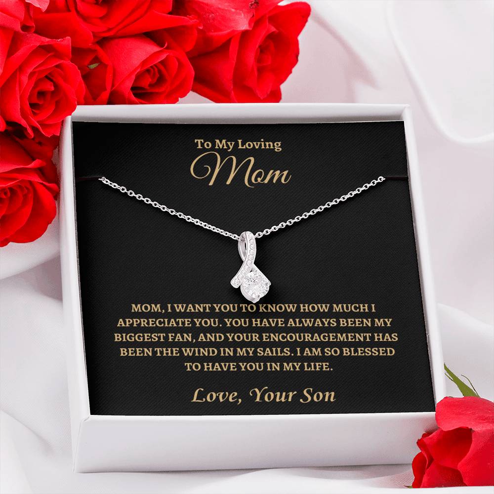 Blessed to have you, Mom | Alluring Beauty Necklace | Gifts for Mom