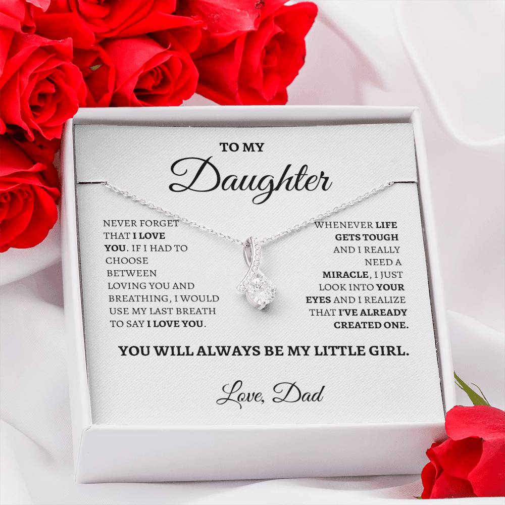 Dad's Little Girl | Alluring Beauty Necklace | Gifts for Daughter