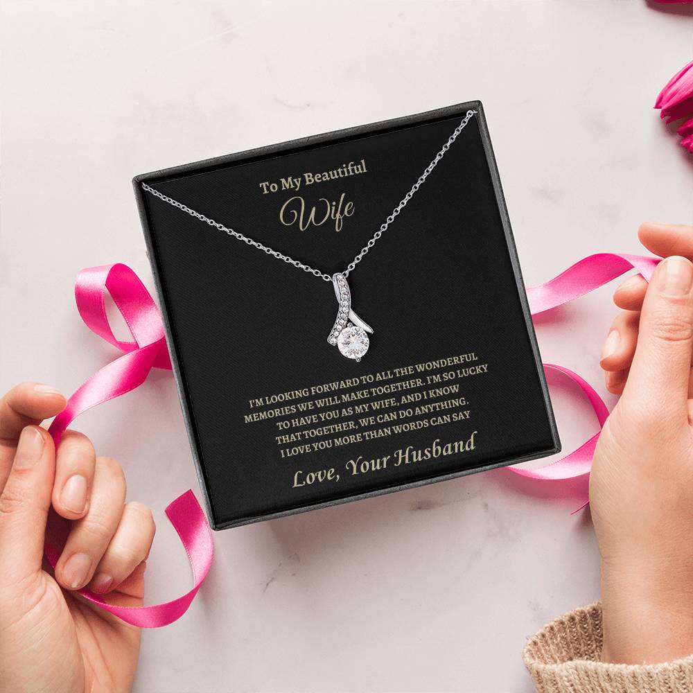 Lucky to have you | Alluring Beauty Necklace | Gifts for Wife