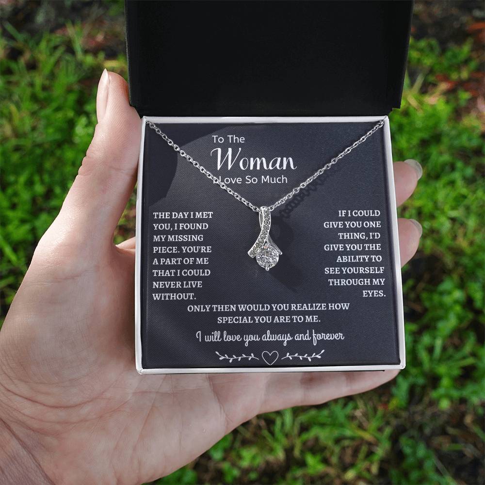 To the woman I Love | Alluring Beauty Necklace | Gifts for Wife