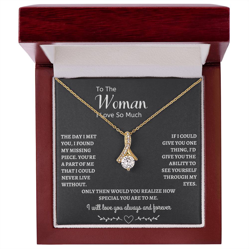 To the woman I Love | Alluring Beauty Necklace | Gifts for Wife