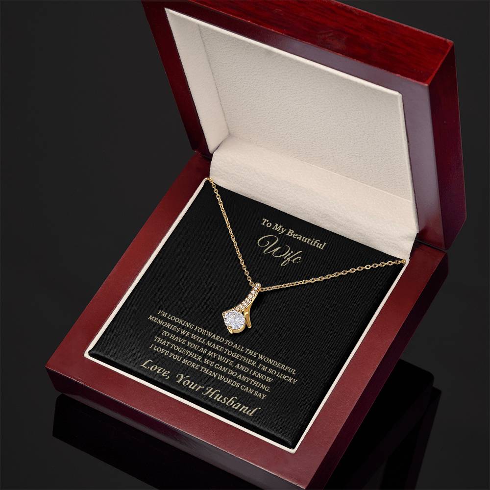 Lucky to have you | Alluring Beauty Necklace | Gifts for Wife