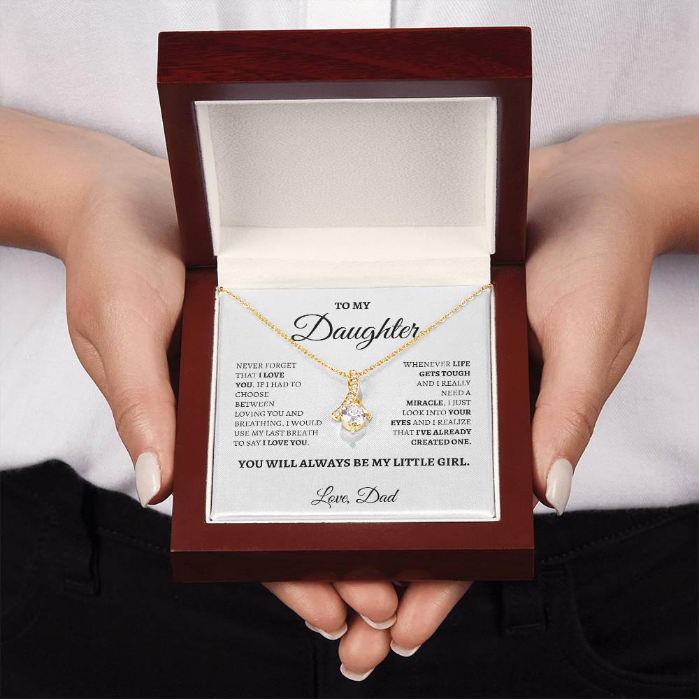 Dad's Little Girl | Alluring Beauty Necklace | Gifts for Daughter