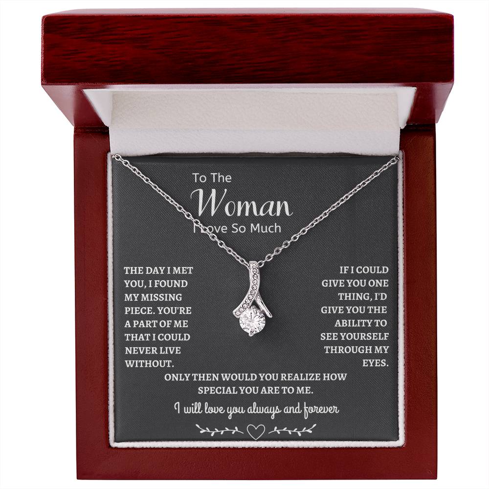 To the woman I Love | Alluring Beauty Necklace | Gifts for Wife