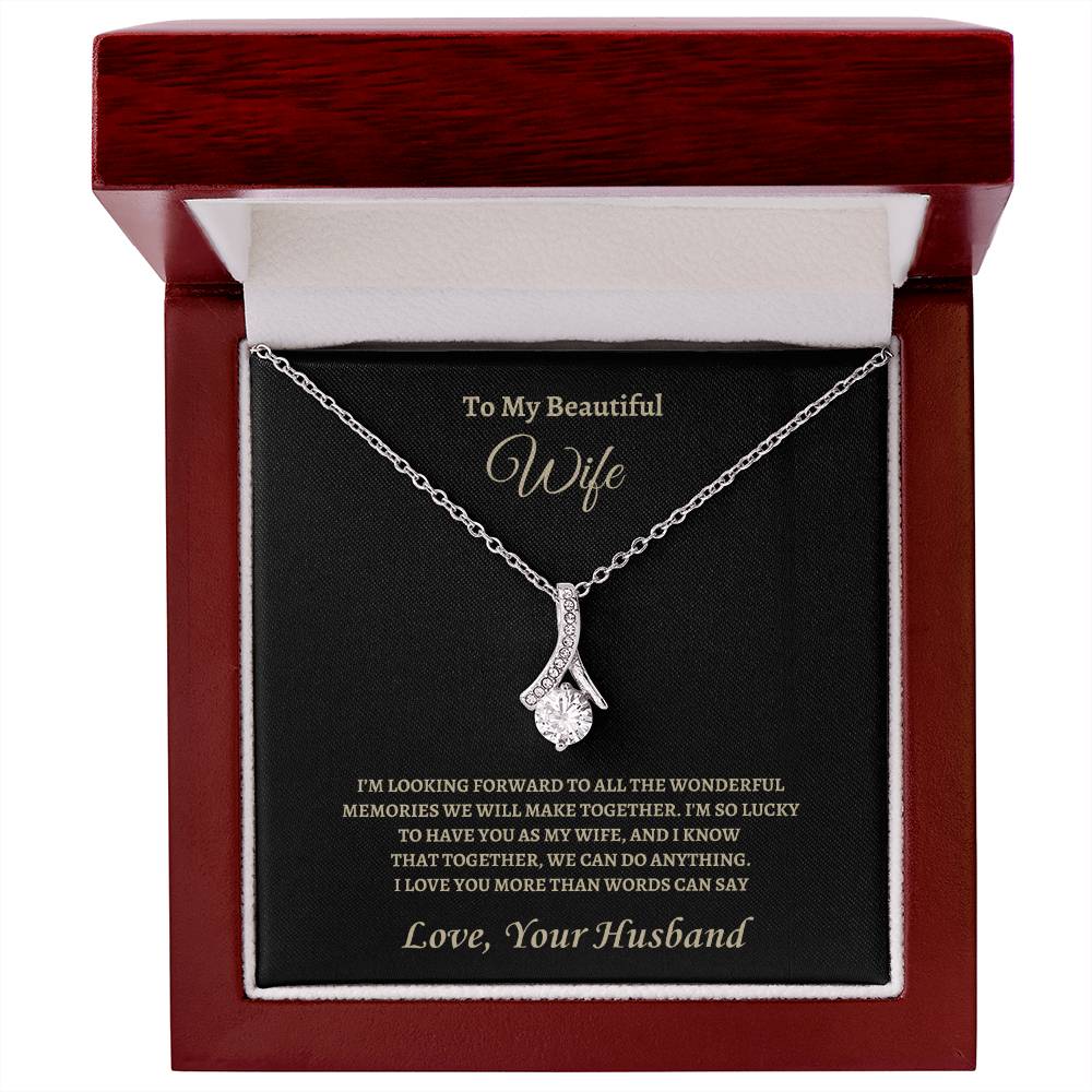 Lucky to have you | Alluring Beauty Necklace | Gifts for Wife