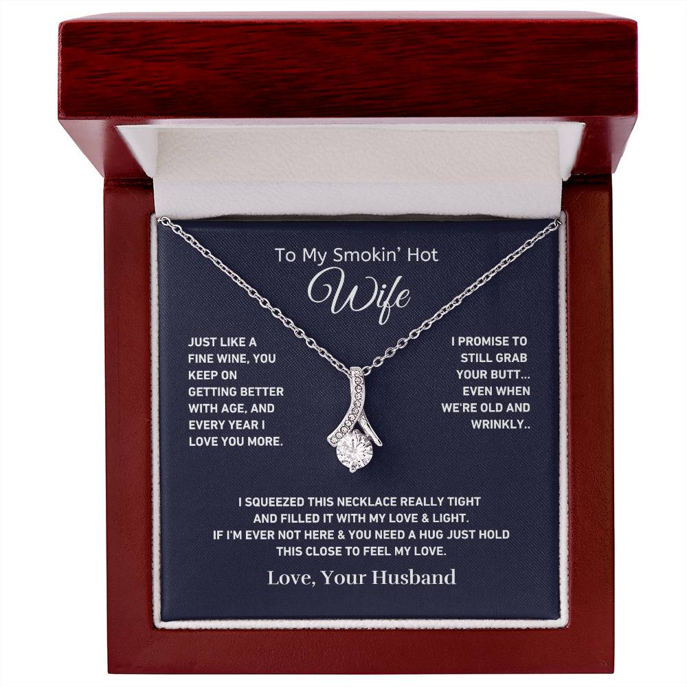 Just like a fine wine | Alluring Beauty Necklace | Gifts for Wife