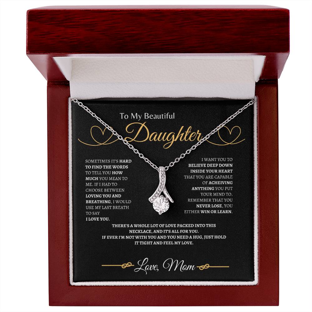 My Beautiful Daughter | Alluring Beauty Necklace | Gifts for Daughter