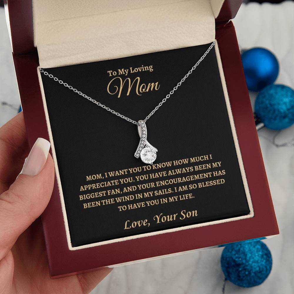 Blessed to have you, Mom | Alluring Beauty Necklace | Gifts for Mom