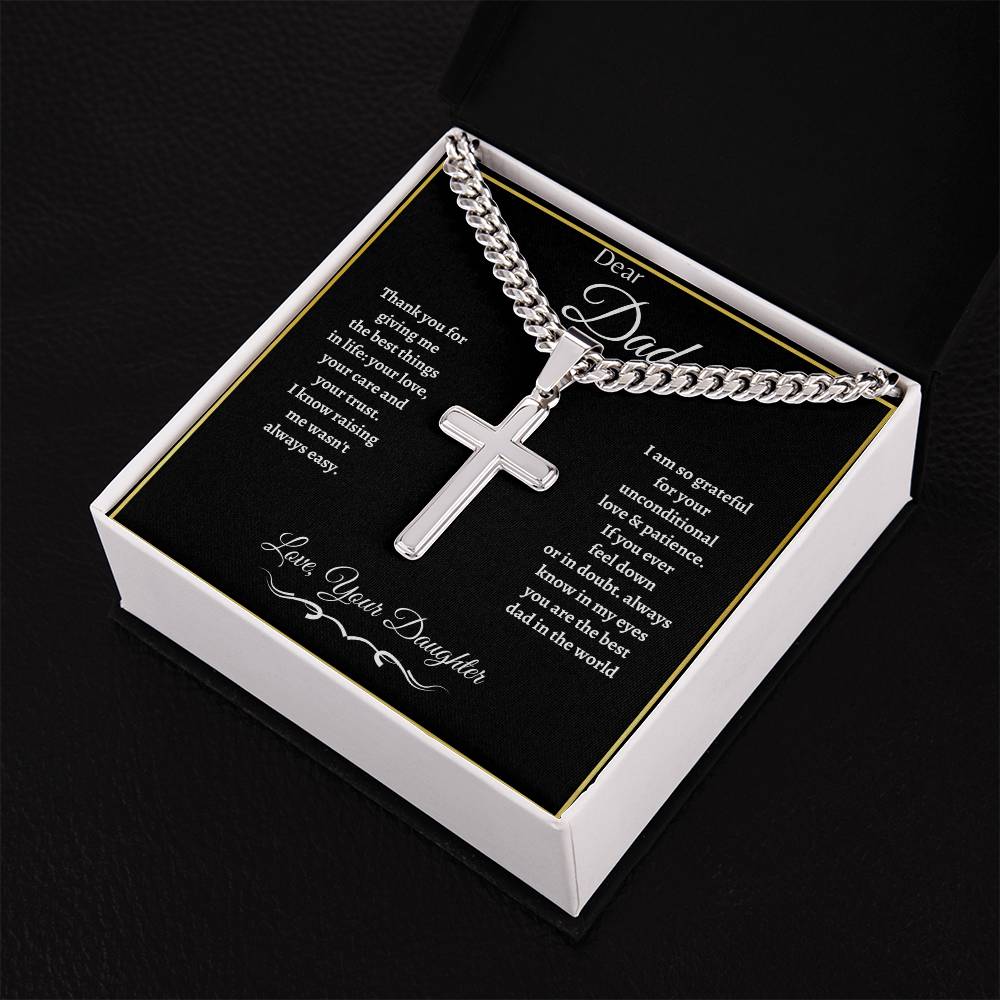 Best Dad | Cuban Chain w/ MC | Gifts for Dad