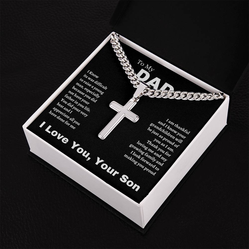 To my Dad | Cuban Chain w/ MC | Gifts for Dad