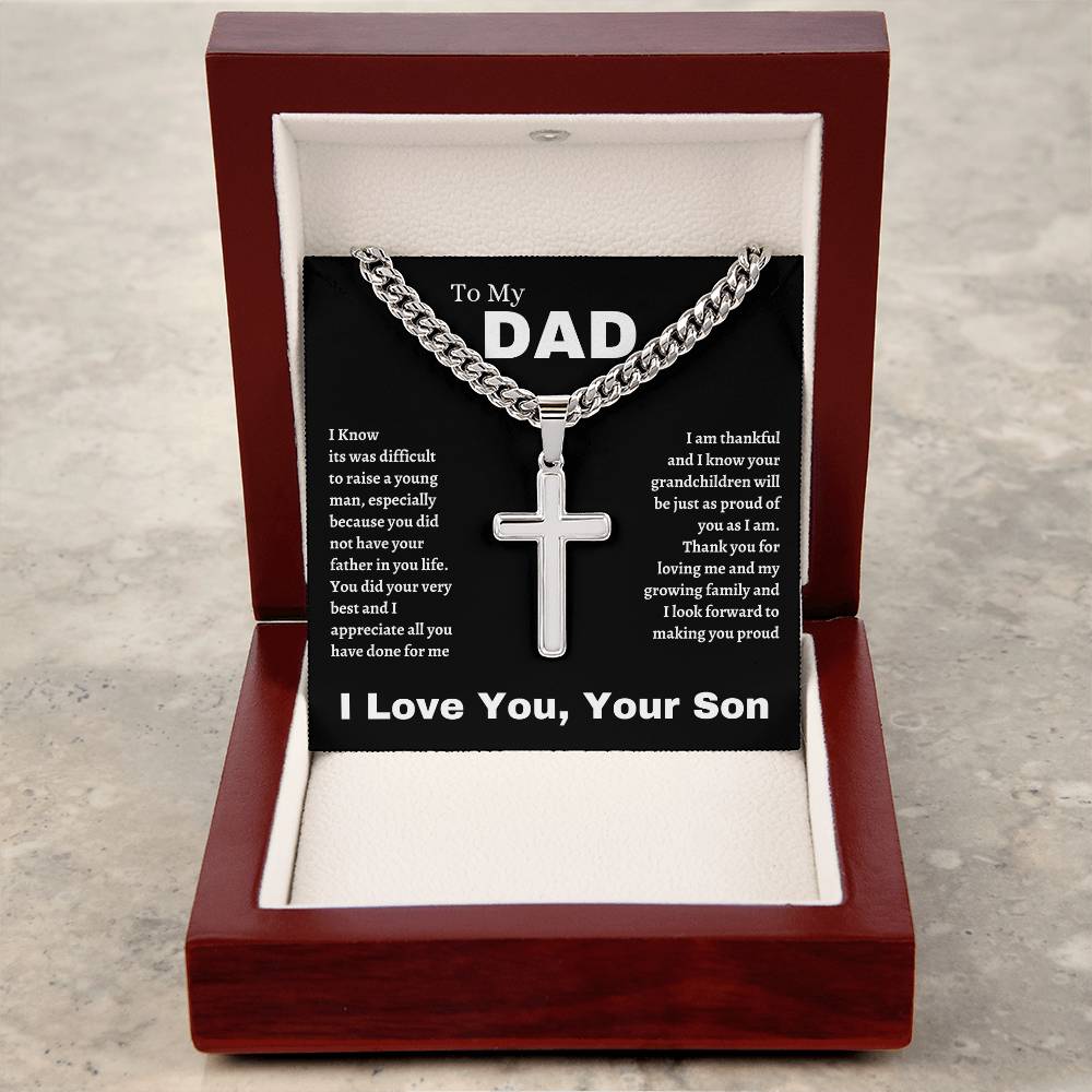 To my Dad | Cuban Chain w/ MC | Gifts for Dad