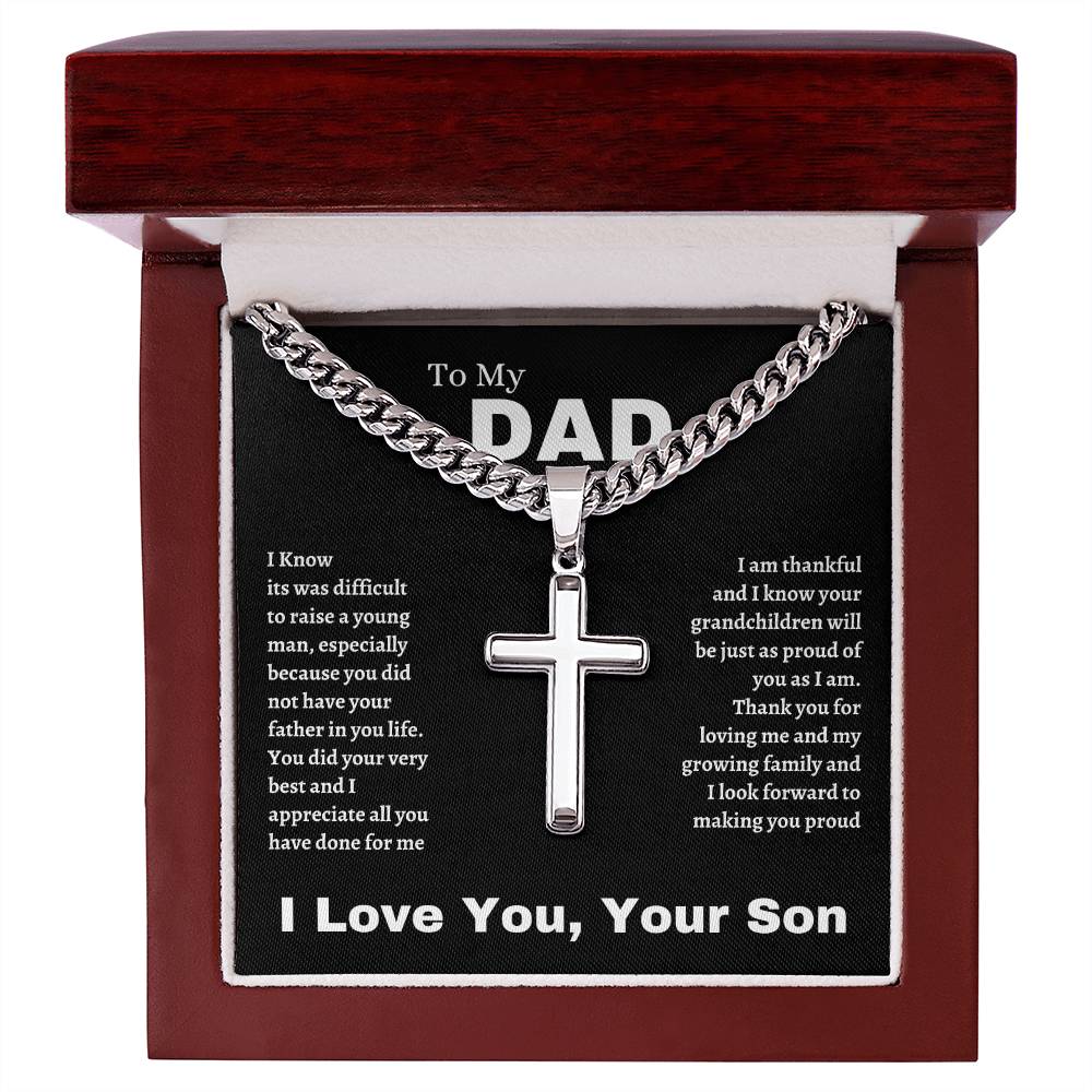 To my Dad | Cuban Chain w/ MC | Gifts for Dad