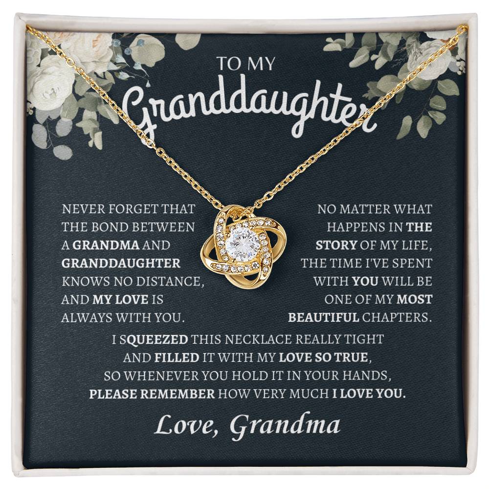 Grandma & Granddaughter | Love Knot Necklace | Gifts for Granddaughter