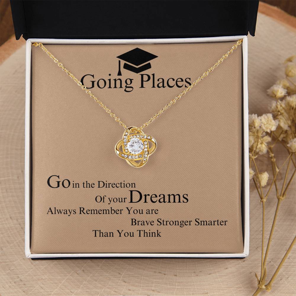 Going Places | Love Knot Necklace | Gifts for Graduation