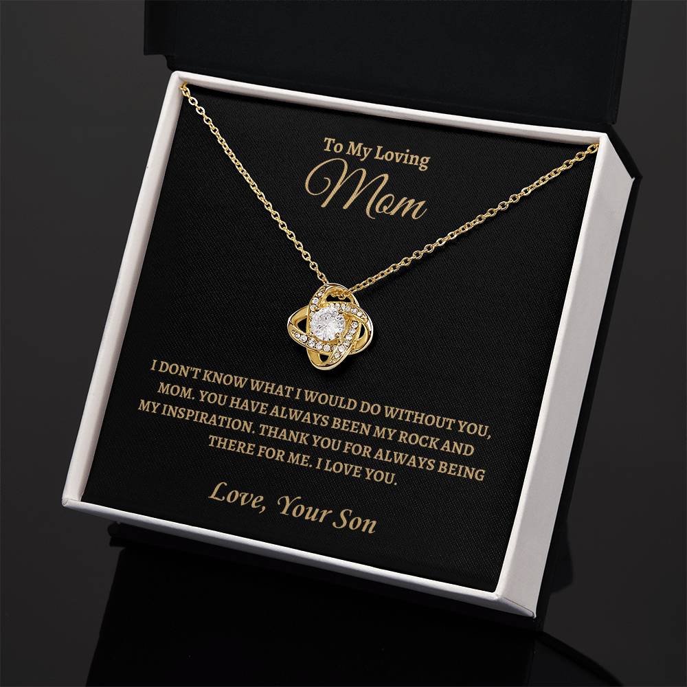 You have always been my inspiration | Love Knot Necklace | Gifts for Mom