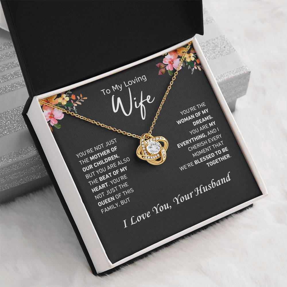 Woman of my Dreams | Love Knot Necklace | Gifts for Wife