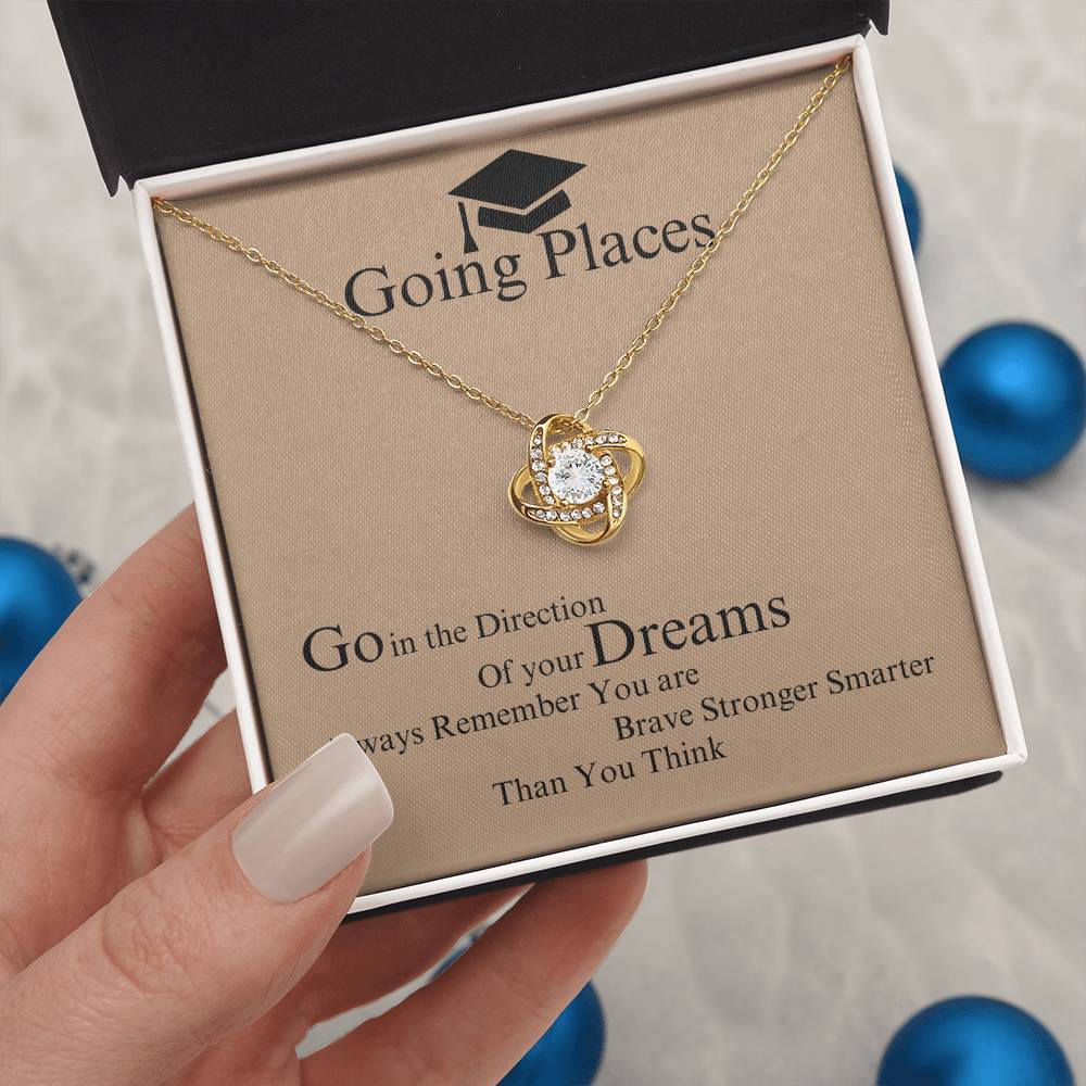 Going Places | Love Knot Necklace | Gifts for Graduation