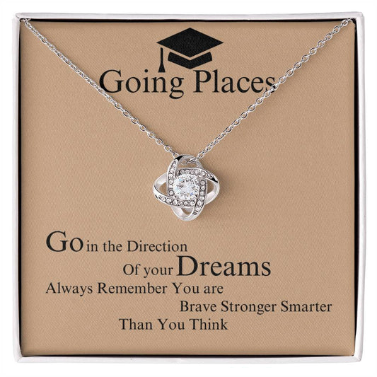 Going Places | Love Knot Necklace | Gifts for Graduation