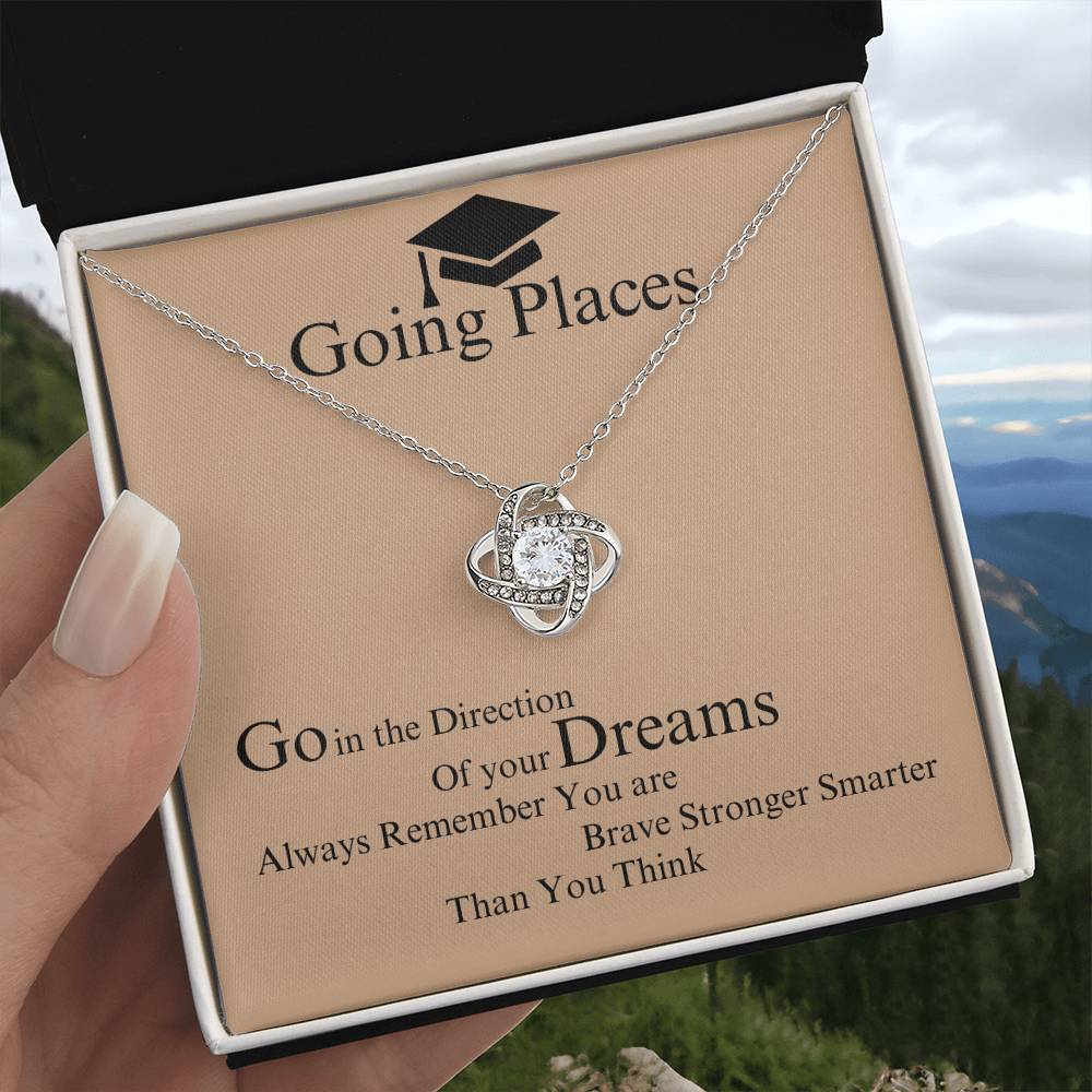 Going Places | Love Knot Necklace | Gifts for Graduation