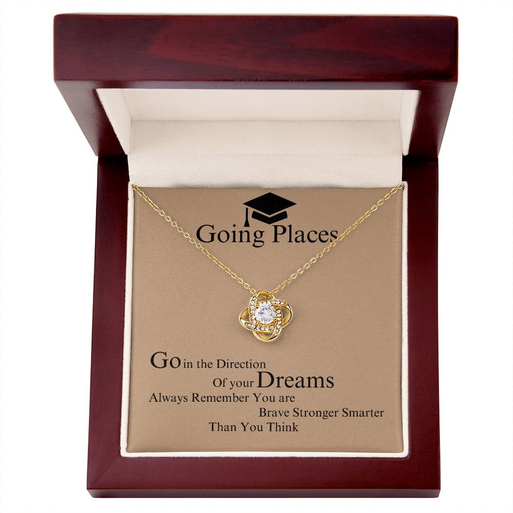 Going Places | Love Knot Necklace | Gifts for Graduation