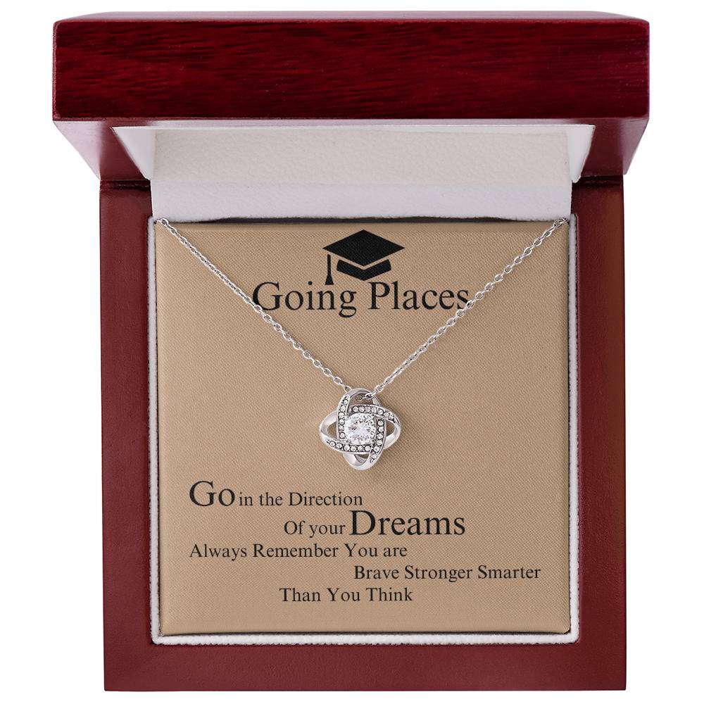 Going Places | Love Knot Necklace | Gifts for Graduation