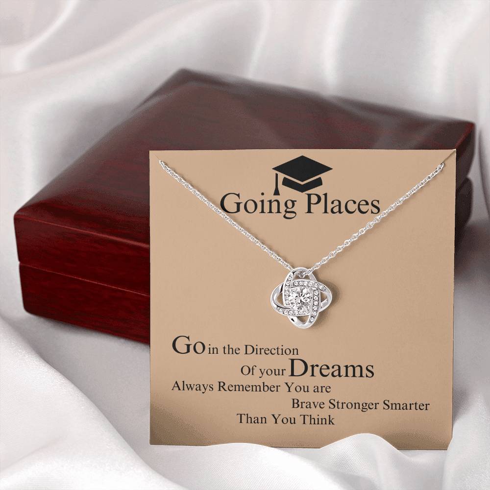 Going Places | Love Knot Necklace | Gifts for Graduation