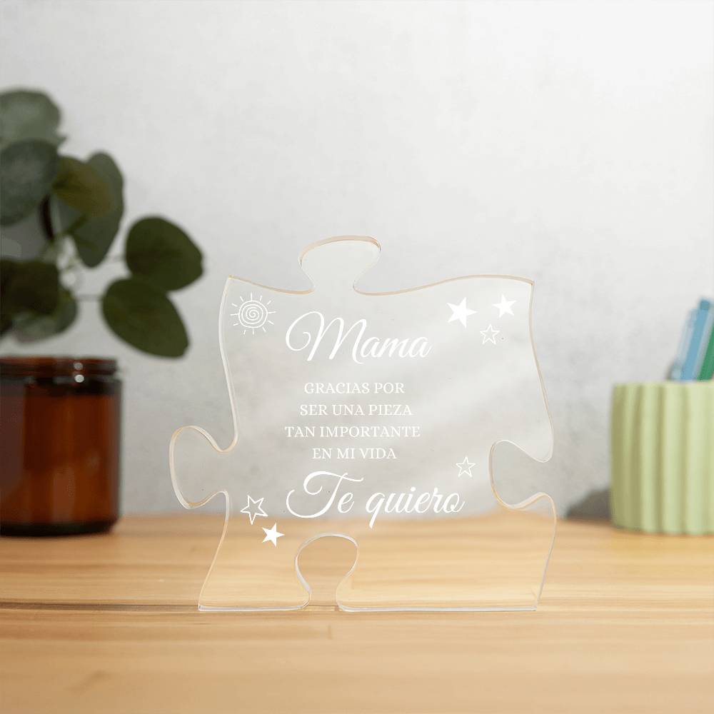 Mamá | Acrylic Puzzle Plaque | Mother's Day Gift