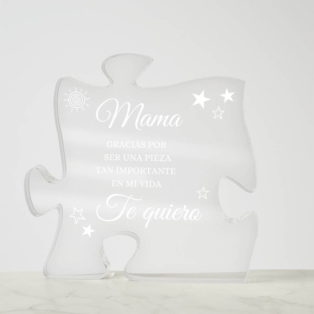 Mamá | Acrylic Puzzle Plaque | Mother's Day Gift