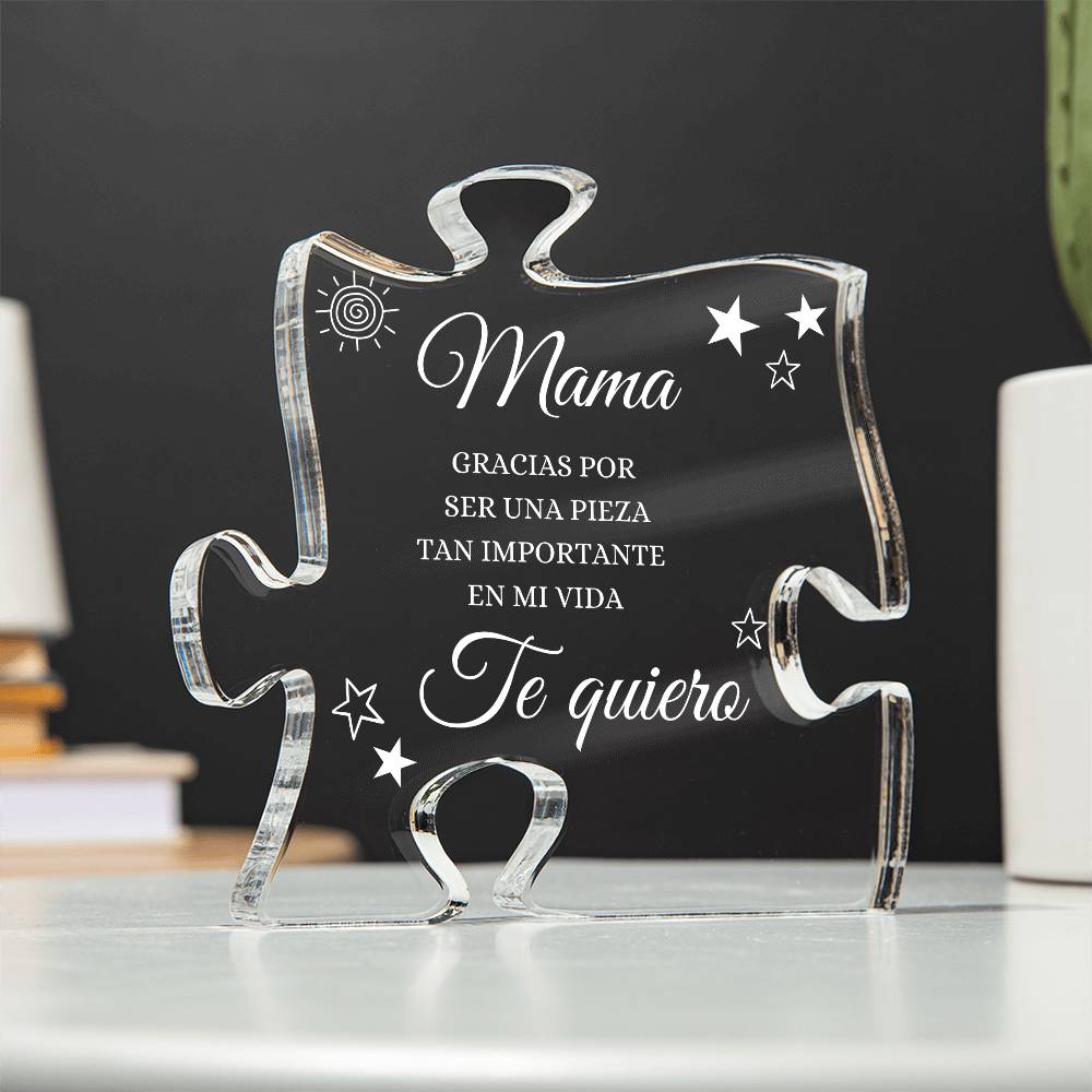 Mamá | Acrylic Puzzle Plaque | Mother's Day Gift