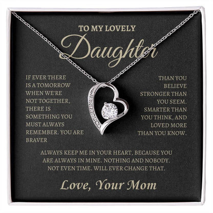 Loved more tan you know | Forever Love Necklace | Gifts for Daughter