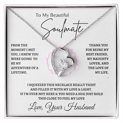 My adventure of a lifetime | Forever Love Necklace | Gifts for Wife