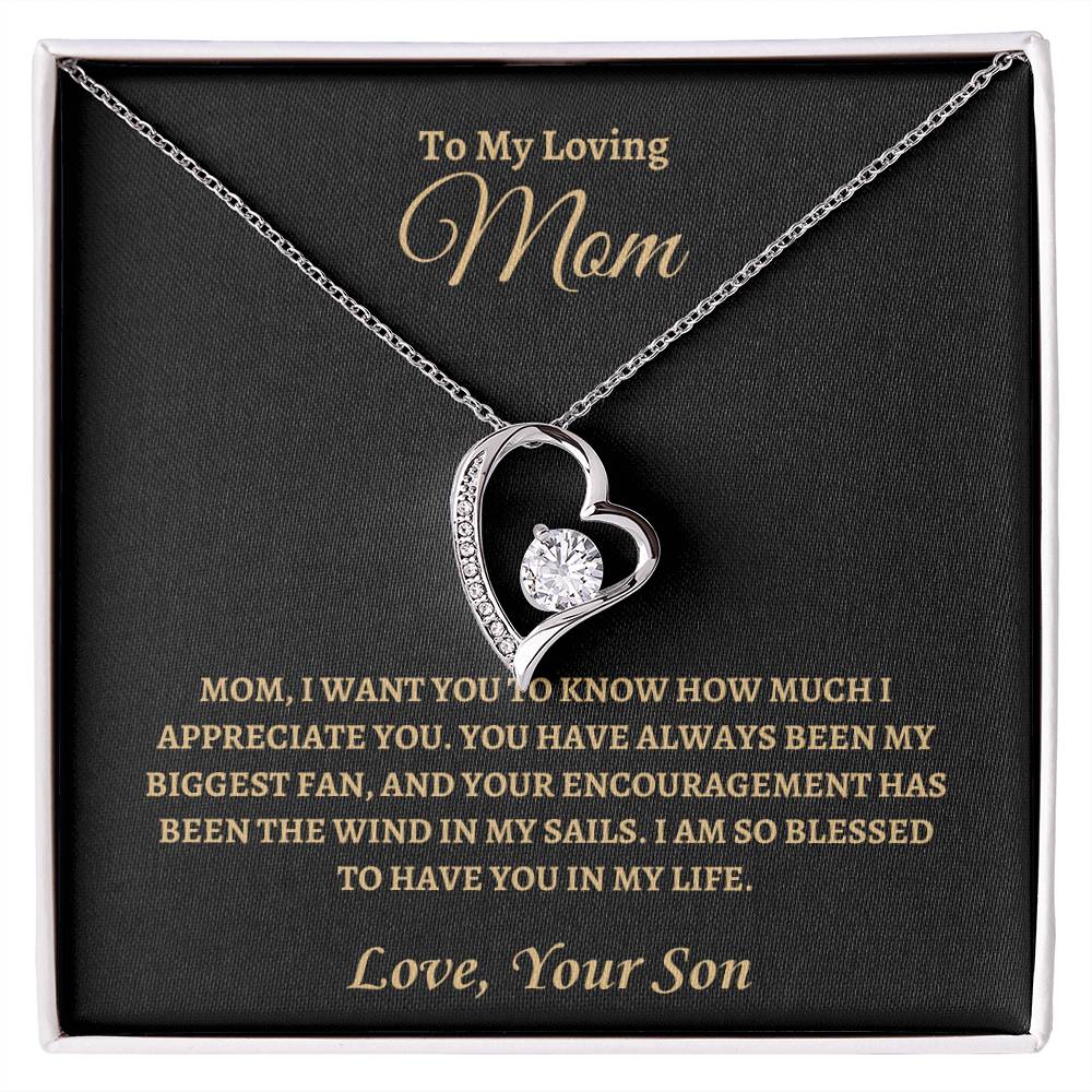 I'm so blessed to have my mom | Forever Love Necklace | Gifts for Mom