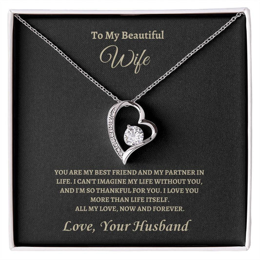 Partner in Life | Forever Love Necklace | Gifts for Wife