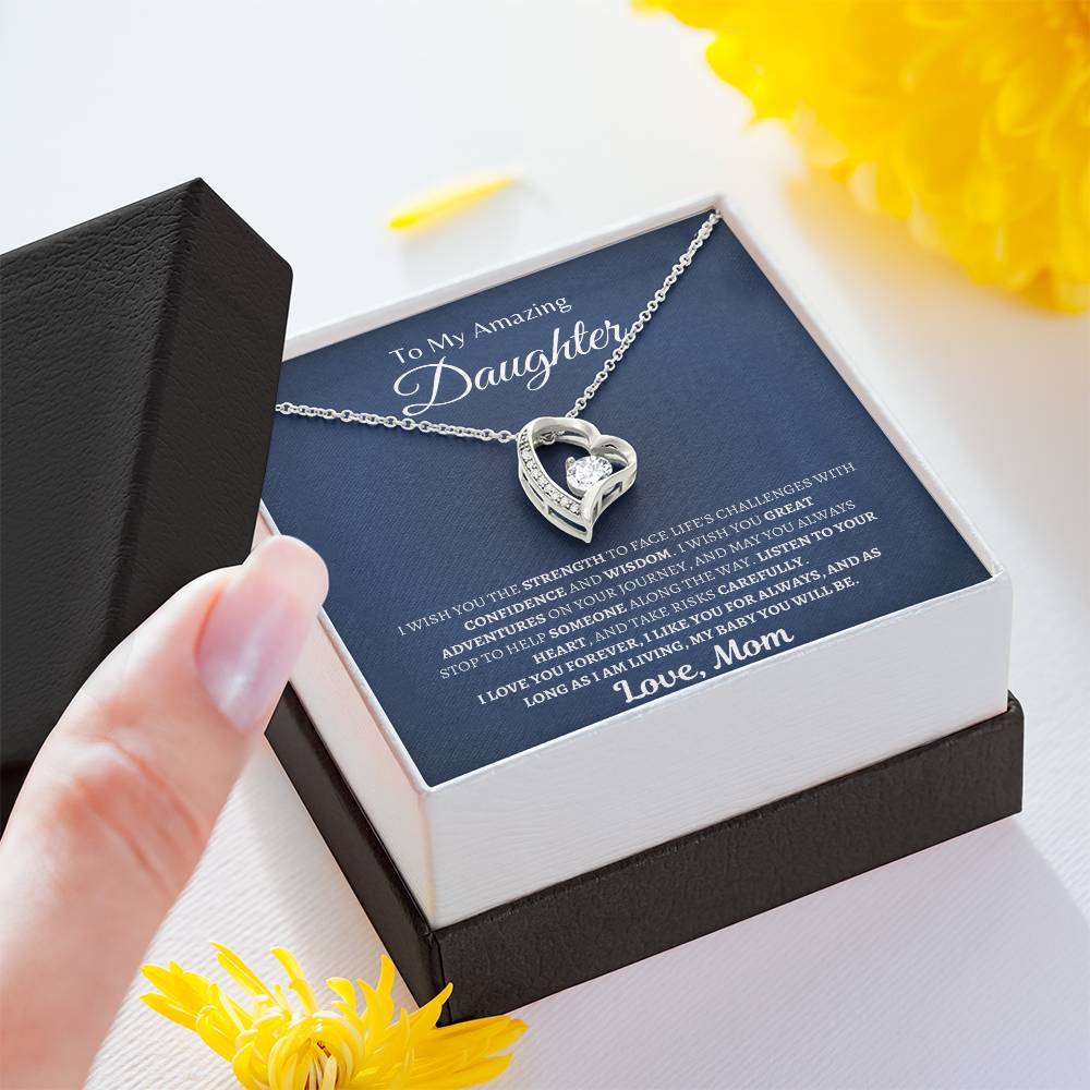 To my Amazing Daughter | Forever Love Necklace | Gifts for Daughter