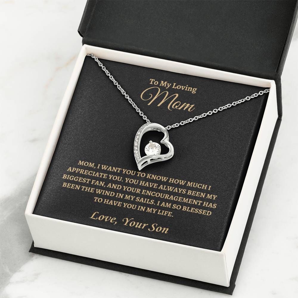 I'm so blessed to have my mom | Forever Love Necklace | Gifts for Mom