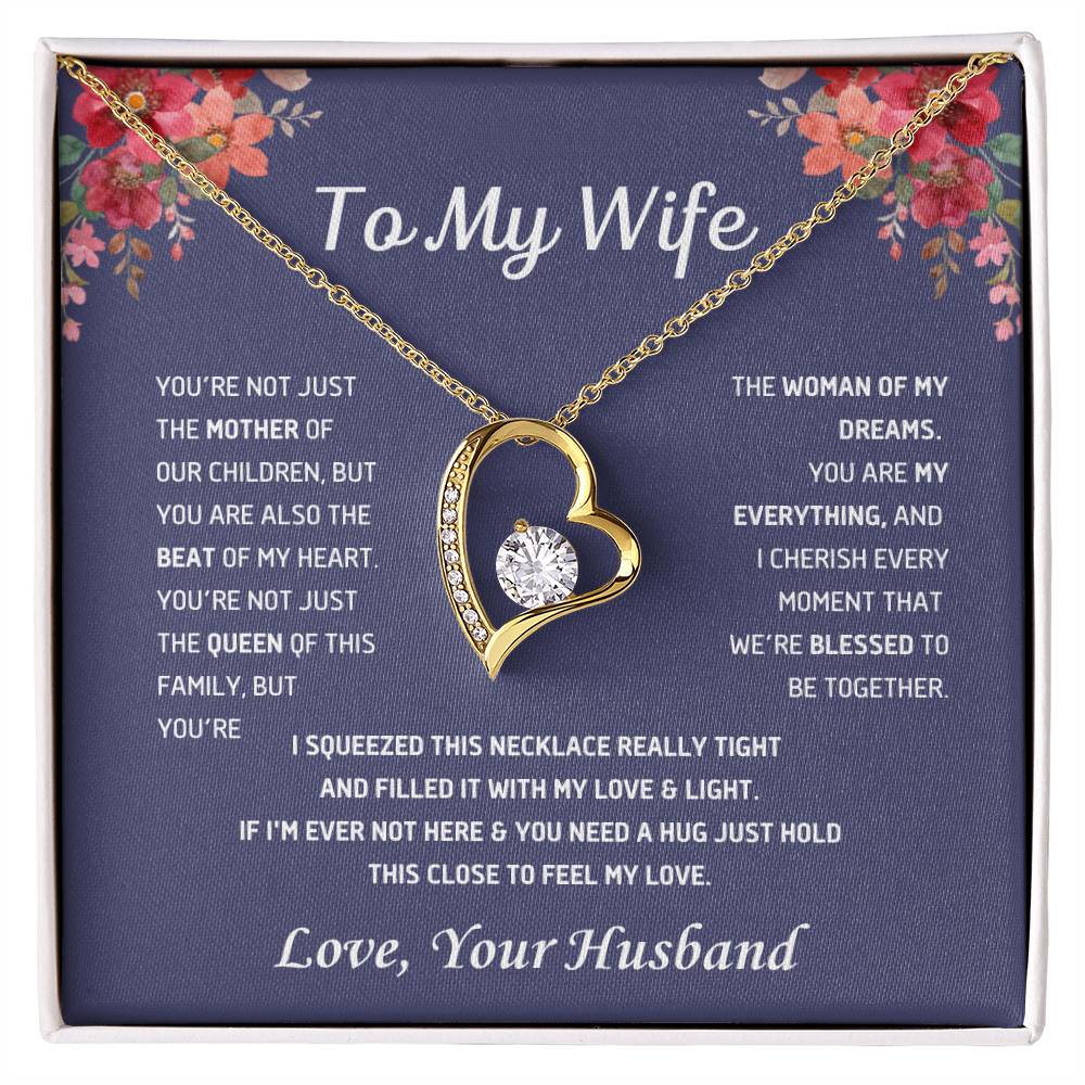 Blessed to be together | Forever Love Necklace | Gifts for Wife