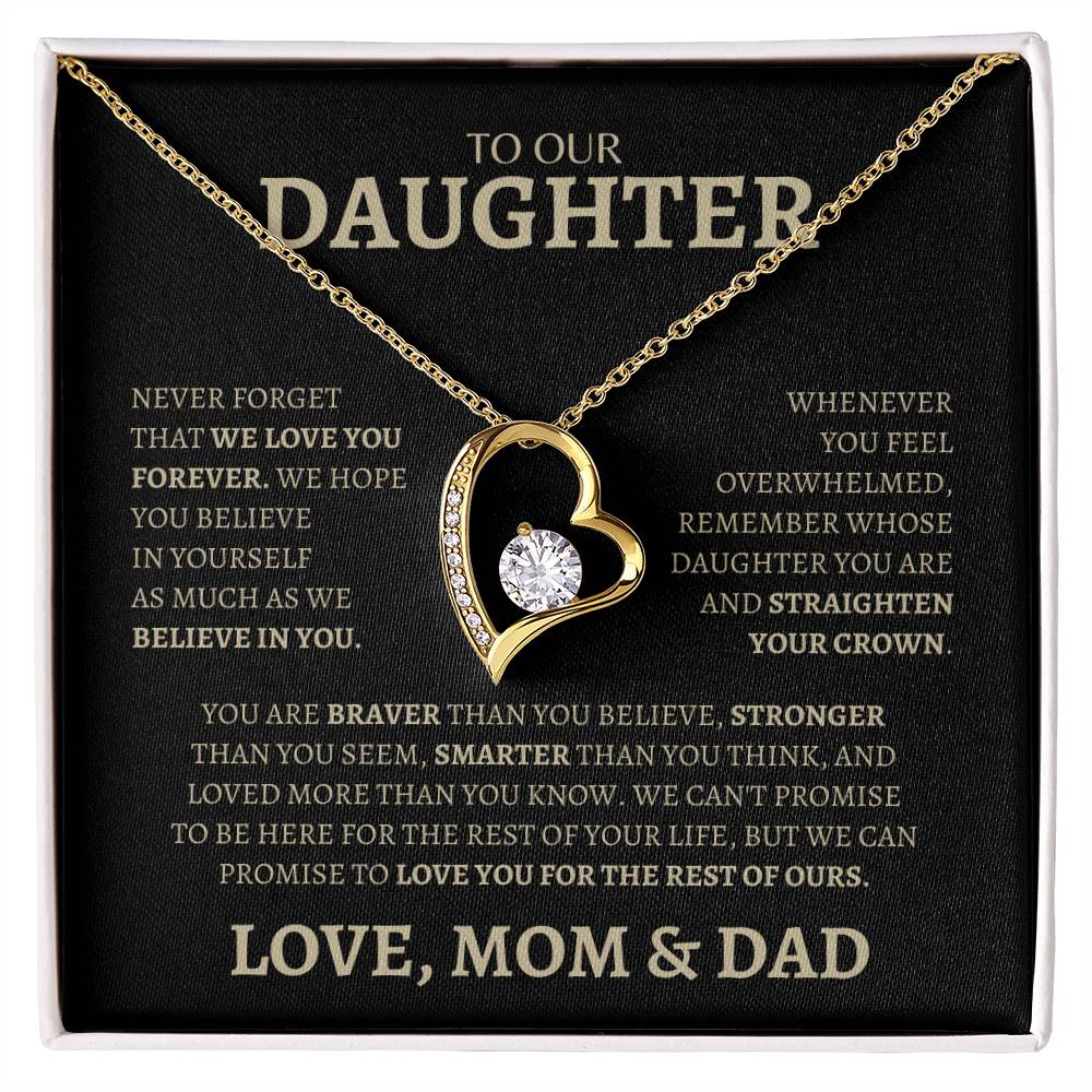 To Our Daughter | Forever Love Necklace | Gifts for Daughter