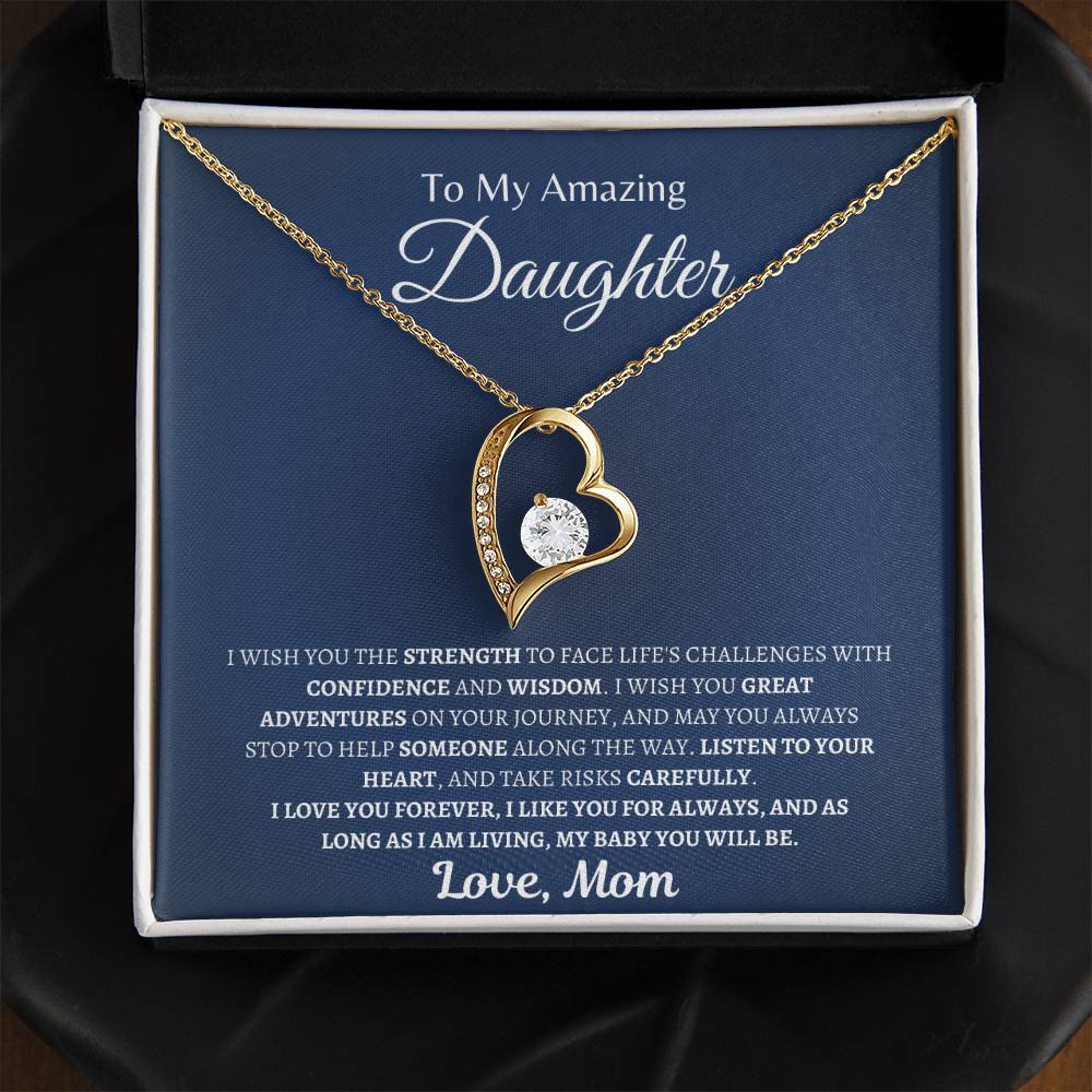 To my Amazing Daughter | Forever Love Necklace | Gifts for Daughter