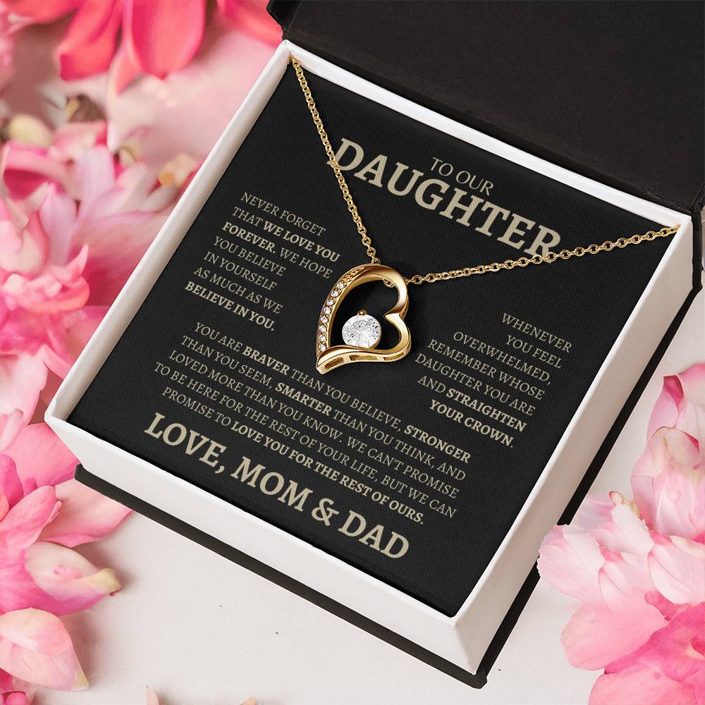 To Our Daughter | Forever Love Necklace | Gifts for Daughter