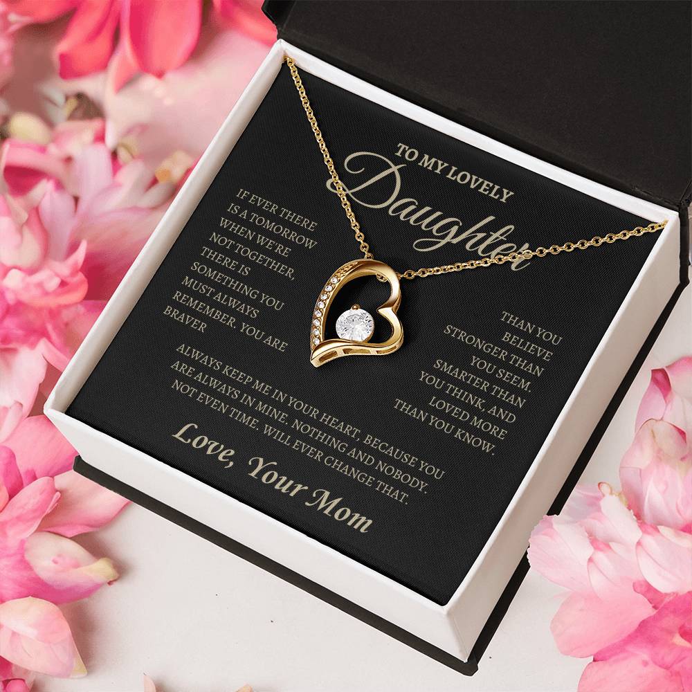 Loved more tan you know | Forever Love Necklace | Gifts for Daughter